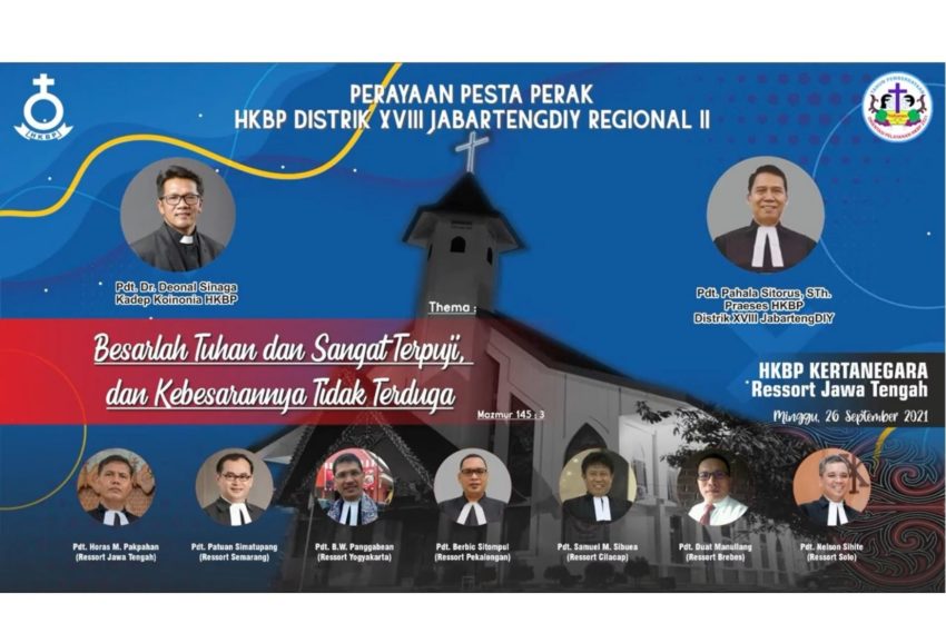  Pesta Perak HKBP Distrik XVIII Jabartengdiy