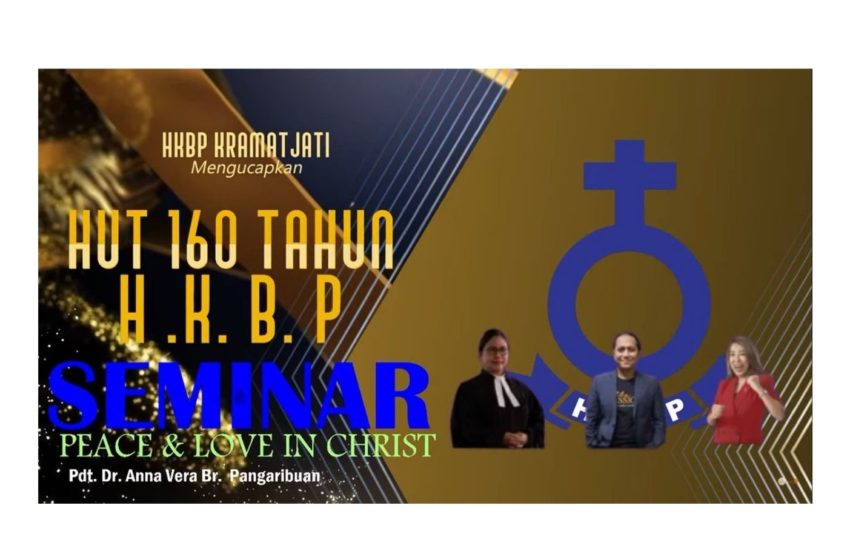  “Peace and Love in Christ” di HKBP Kramat Jati