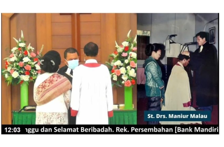  HKBP Tanjung Sari Menghantar St. Maniur Malau Memasuki Pensiun