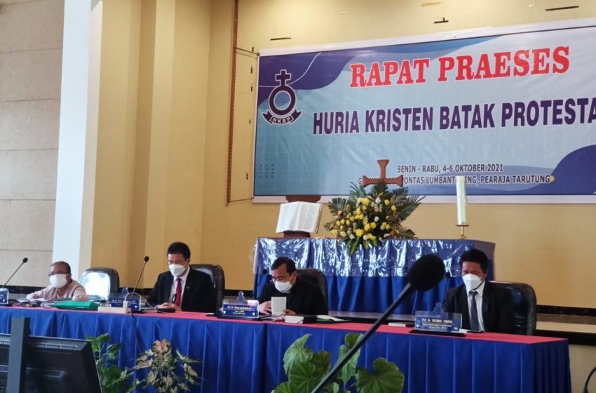  Rapat Praeses HKBP, 4-6 Oktober 2021