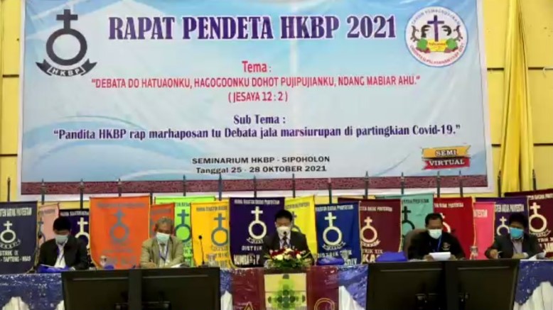  Ibadah dan Orientasi Rapat Pendeta HKBP 2021