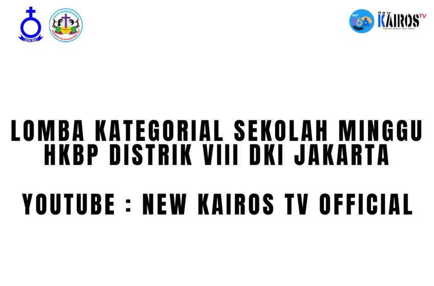  Sekolah Minggu HKBP Distrik DKI Jakarta Merayakan Semarak  160 Tahun HKBP