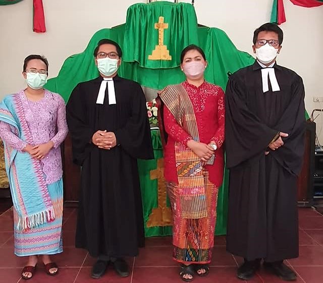  Kadep Koinonia HKBP Pdt. Deonal Sinaga Melayani HKBP Aritonang