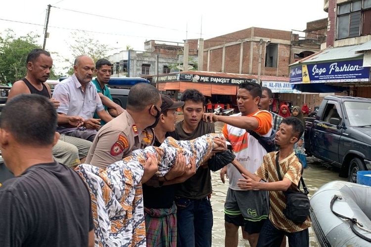  Banjir Aceh Utara, Satu Anak Meninggal Dunia