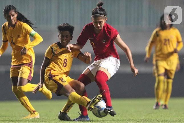  Timnas Sepak Bola Putri Indonesia Tumbang di Piala Asia