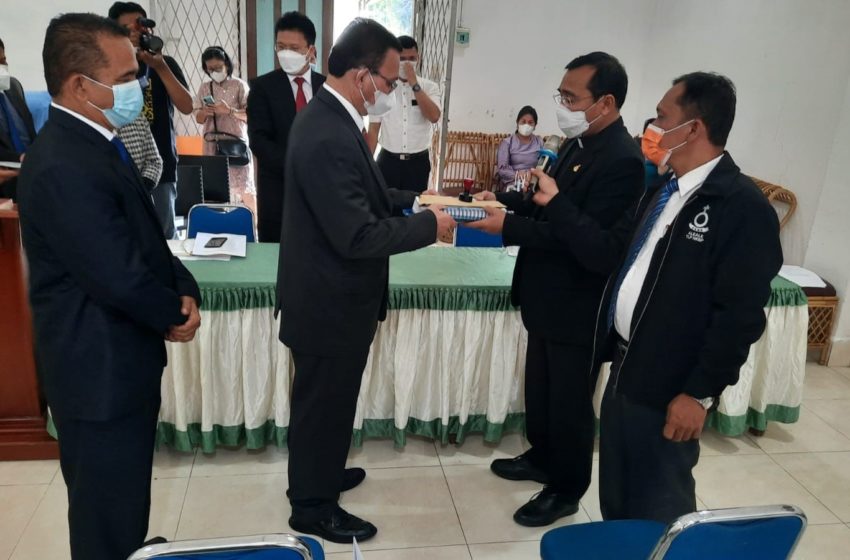  Sah! Sertijab Ketua Rapat Pendeta (KRP) HKBP Periode 2021-2025