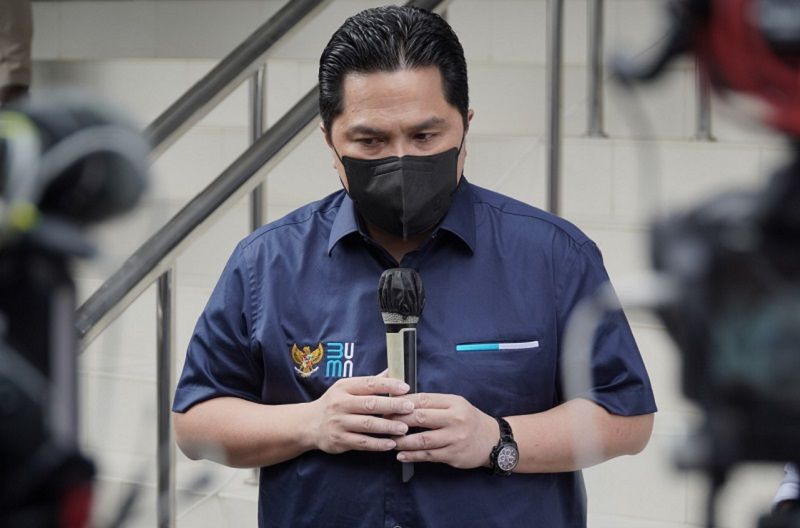  Erick Thohir Protes Kualitas Karpet Bandara Soetta Jelek