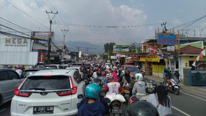  Penyebab Macet Parah di Puncak