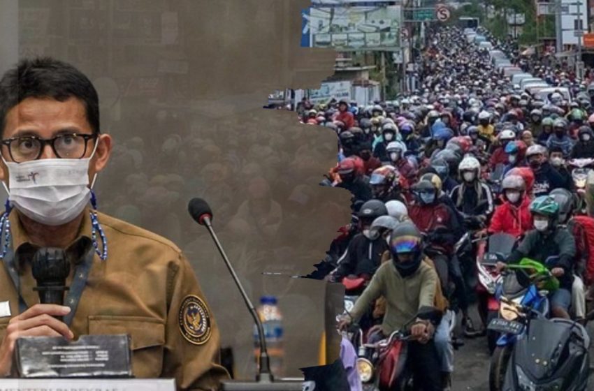  Sandiaga Uno Usul Bikin Kereta Gantung Atasi Kemacetan Puncak Bogor