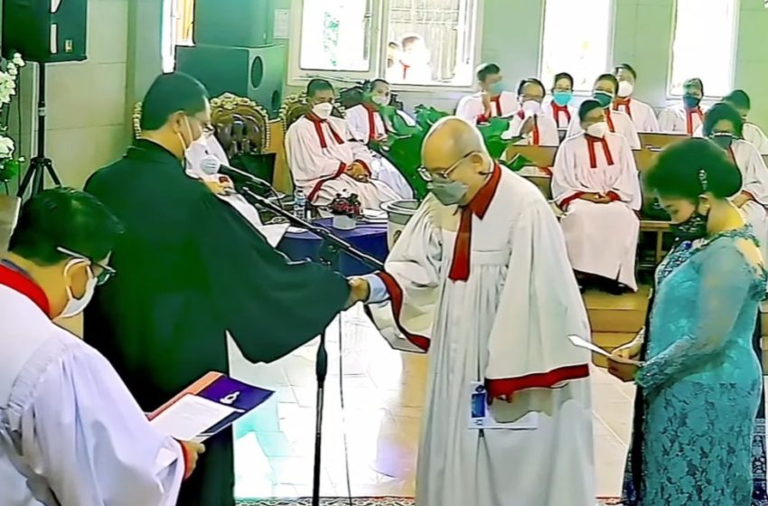  Pdt. Adven Nababan Melepas St. Ev. Posma Simanjuntak Memasuki Masa Purnabakti di HKBP Suprapto