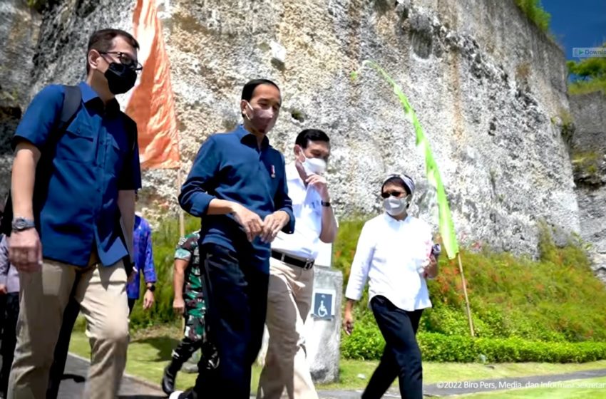  Presiden Jokowi Tinjau GWK Cultural Park…