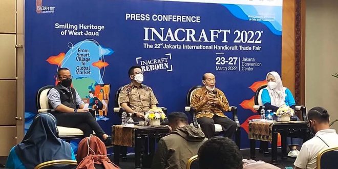  Vakum Selama 2 Tahun, INACRAFT Kembali Digelar 23-27 Maret 2022