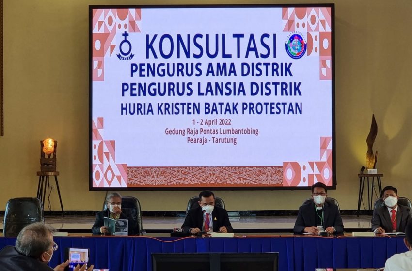  Menuju Ama Na Marsahala dan Lansia Sehat dan Berguna, HKBP Gelar Konsultasi Pengurus Ama dan Lansia Distrik