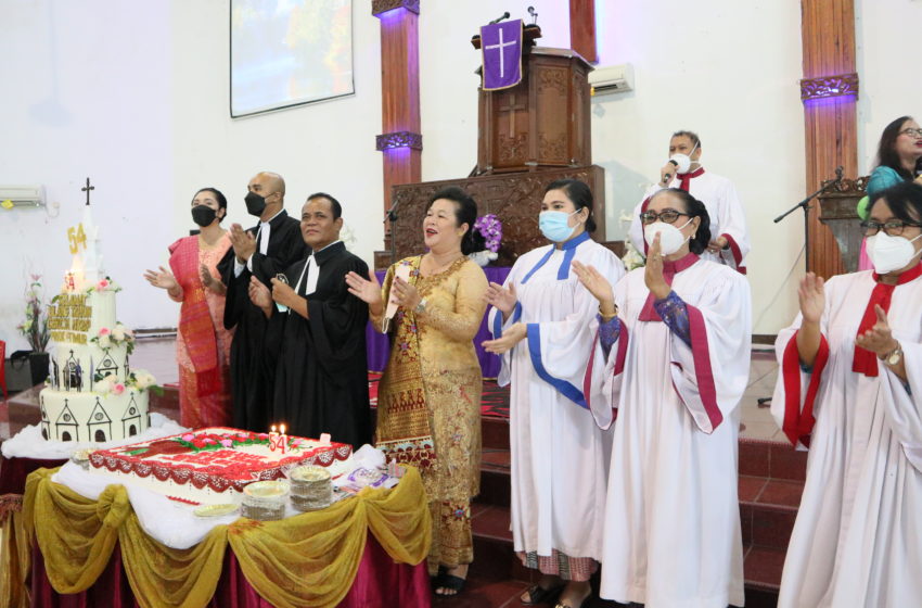  Ibadah Syukur HUT ke-54 HKBP Tanjung Priok Timur