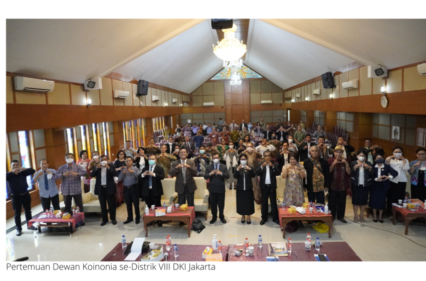  Pertemuan Dewan Koinonia se-Distrik VIII DKI Jakarta