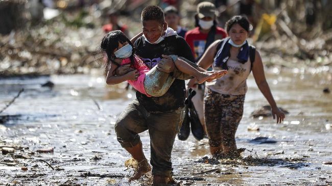  Badai Tropis Megi, Korban Tewas 123 Orang, Mengungsi 162.000 Orang