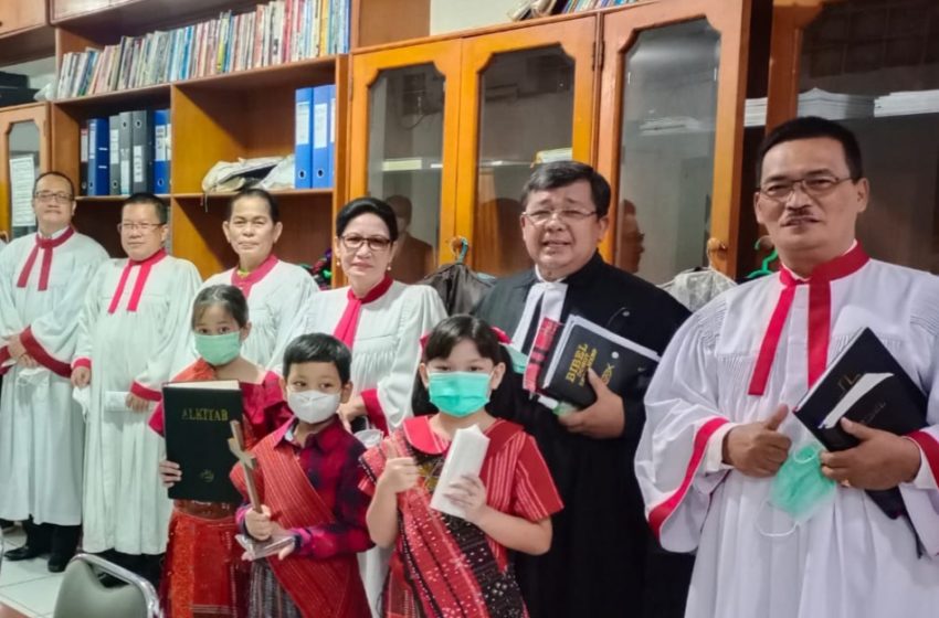  Ibadah Offline Pertama Sekolah Minggu HKBP Rawamangun Penuh Sukacita