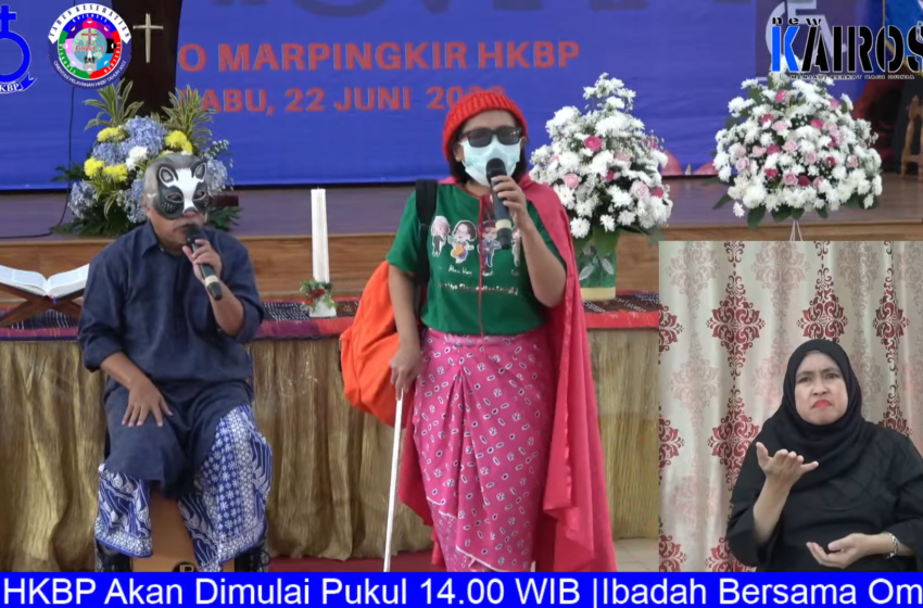  Winson The Storyteller Family Warnai Pelayanan Tahun Kesehatian HKBP Distrik VIII DKI Jakarta Kepada Kaum Difabel