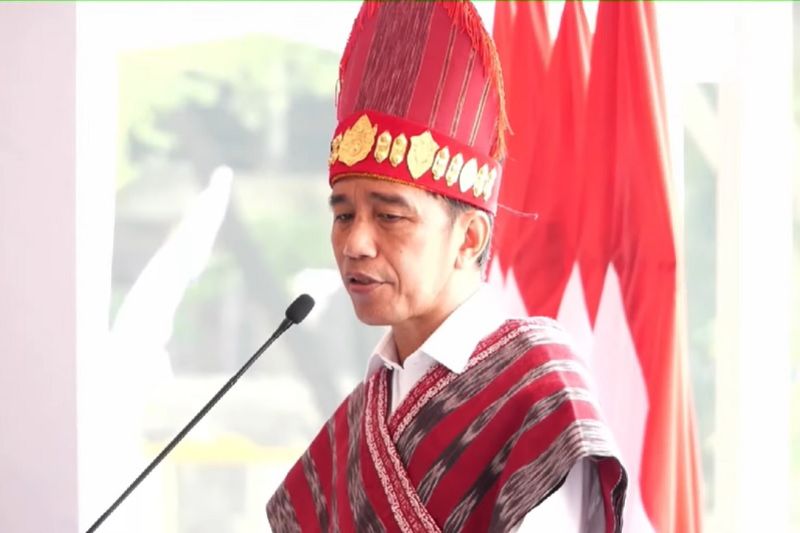  Hadiri Puncak Harganas Di Medan, Presiden Jokowi Ajak Kerja Sama Masyarakat Turunkan Angka Stunting
