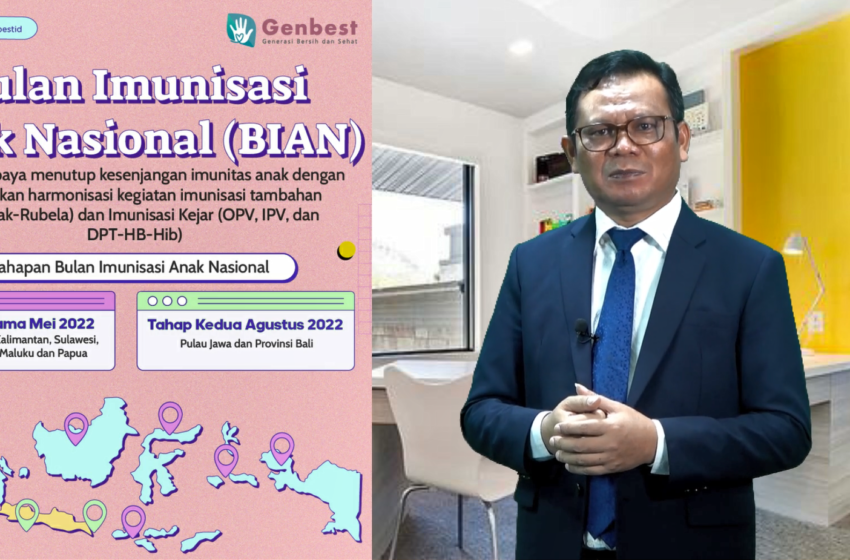  Praeses DKI Pdt. Bernard Manik Ajak Orang Tua Lengkapi Imunisasi Anak Sukseskan BIAN