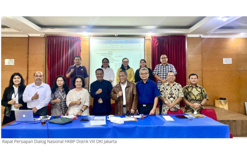  Rapat Persiapan Dialog Nasional HKBP Distrik VIII DKI Jakarta