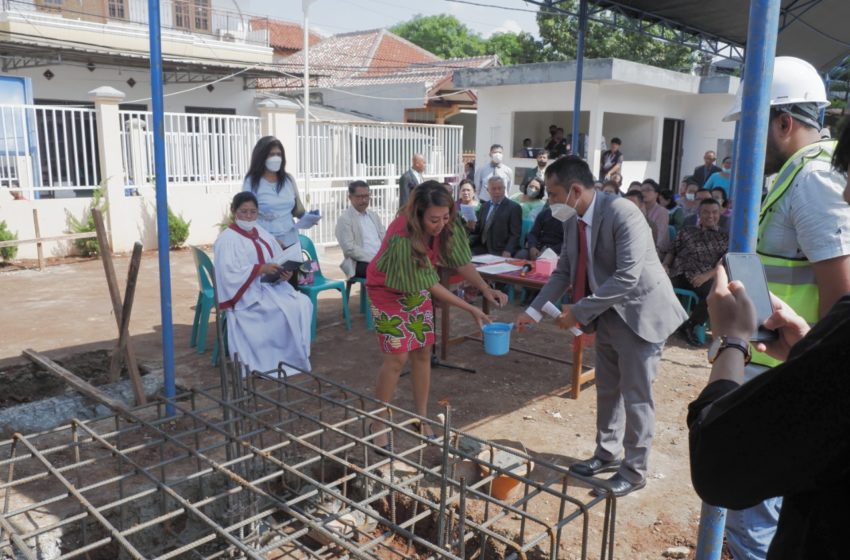  Usai Peroleh IMB, HKBP Kayu Tinggi Mulai Pembangunan Gereja