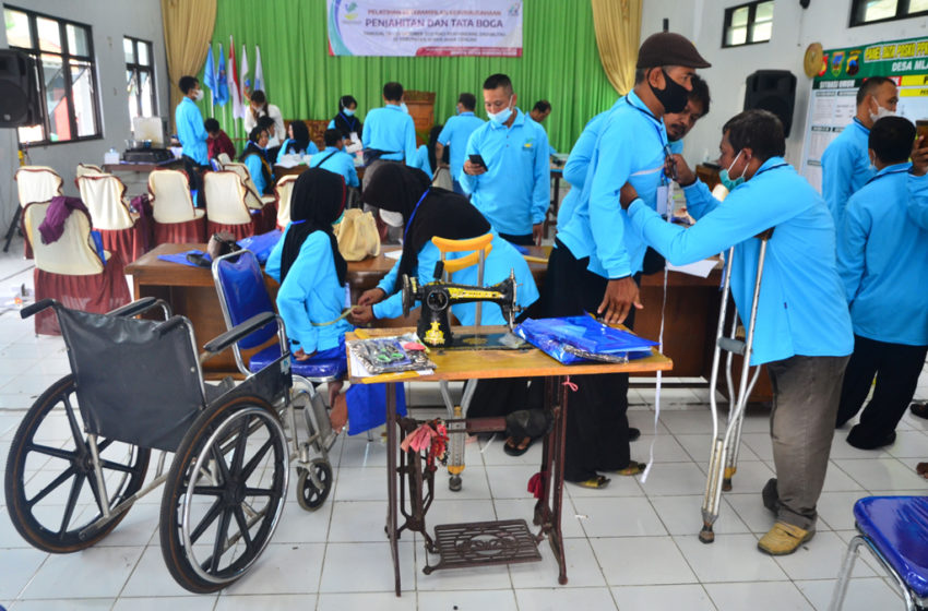  Kemensos Tingkatkan Pelatihan Disabilitas