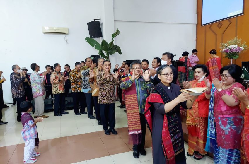  HKBP Sukapura Rayakan 3 Pesta Dalam 1 Ibadah