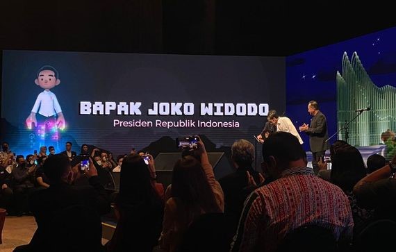  Presiden Jokowi Luncurkan Jagat Nusantara Metaverse Ibu Kota Negara
