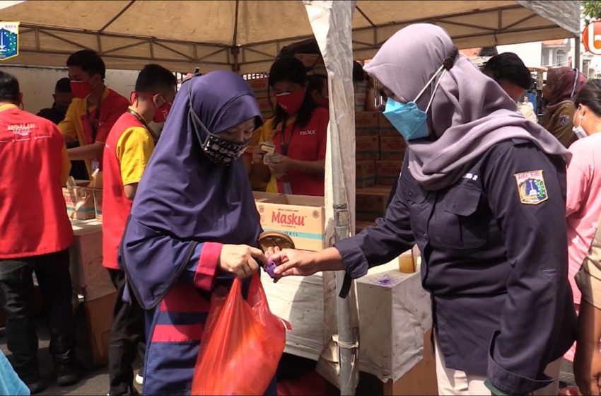  Pasar Murah di Johar Baru Ringankan Beban Warga