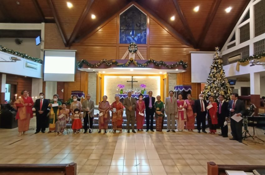  Perdana! Natal Parhalado Aktif dan Pensiun di HKBP Kebayoran Selatan