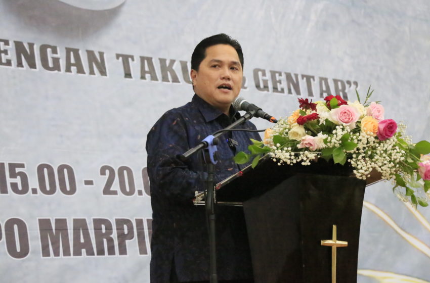  Erick Thohir: “Saya Tantang HKBP Membuktikan Komitmen Membangun Ekonomi Kerakyatan”