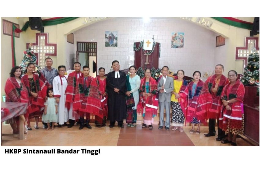  Gereja Kecil Di Distrik Tebing Tinggi Dukung Sentralisasi Keuangan dan Sumbang Pembangunan Kantor Distrik