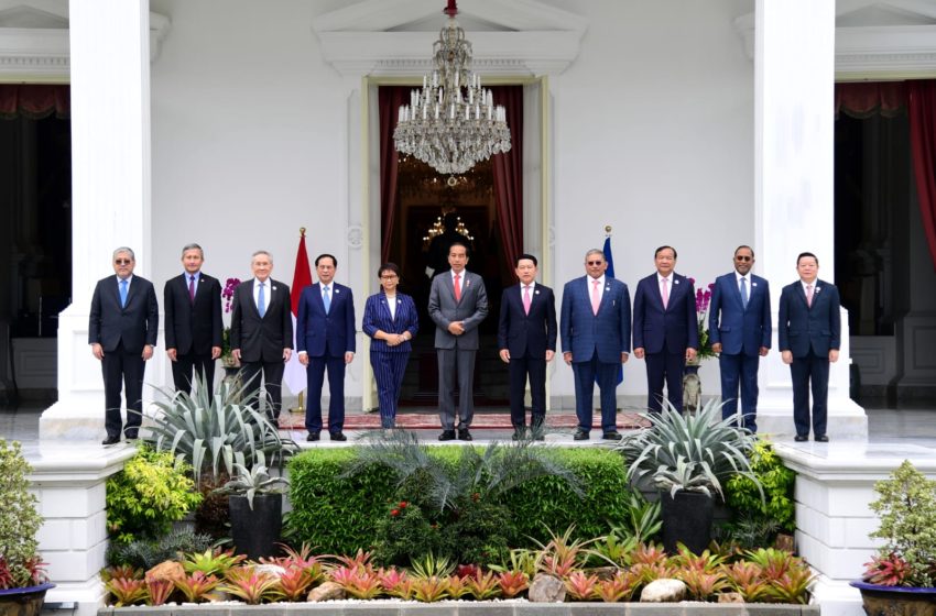  Terima Kunjungan Menlu ASEAN, Presiden Tegaskan Sentralitas ASEAN 