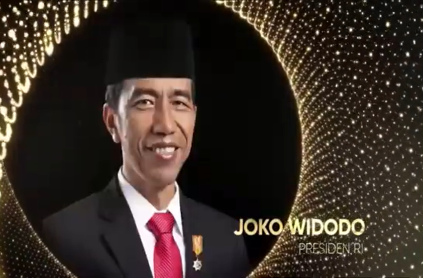  Presiden Jokowi Terima Penghargaan Life Time Achivement Awards 2023