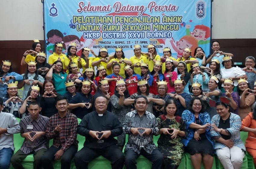  HKBP Distrik Borneo Gelar Pelatihan Penginjilan Bagi Guru Sekolah Minggu