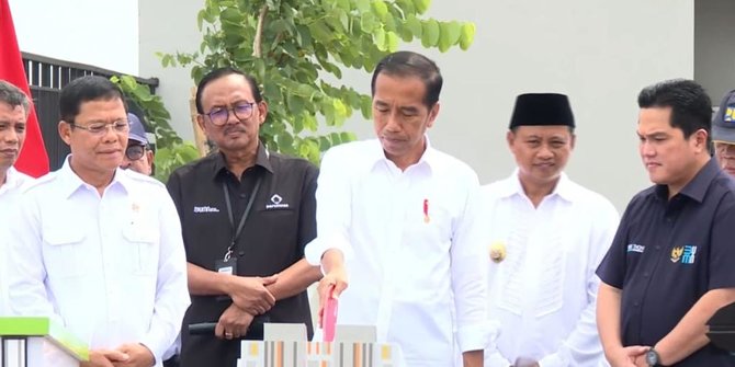  Resmikan Hunian Milenial, Presiden Jokowi: Beli Rumah Bonus Kereta Api