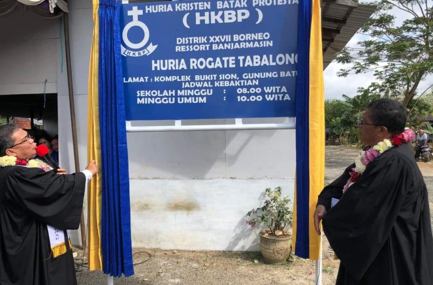  Pospel Tanjung Tabalong Kalimantan Selatan Diresmikan Menjadi Jemaat Penuh di HKBP