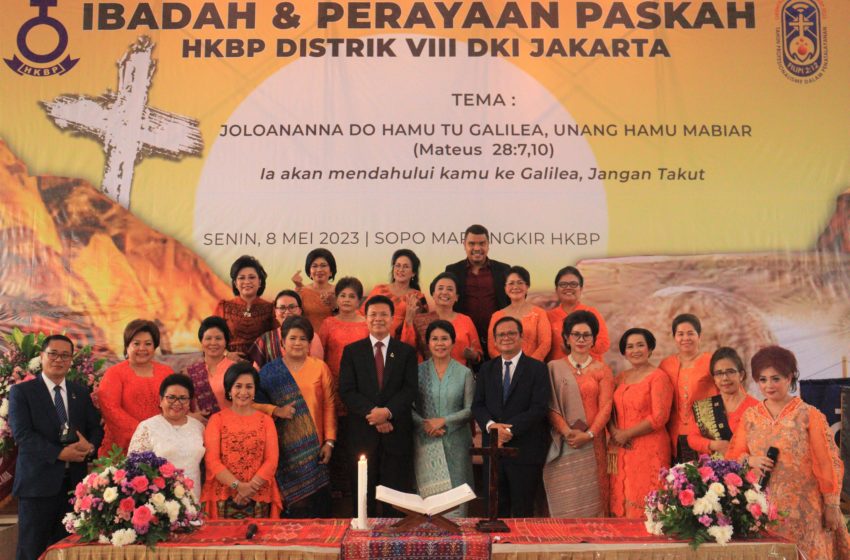  Ibadah dan Perayaan Paskah HKBP Distrik VIII DKI Jakarta Tahun 2023