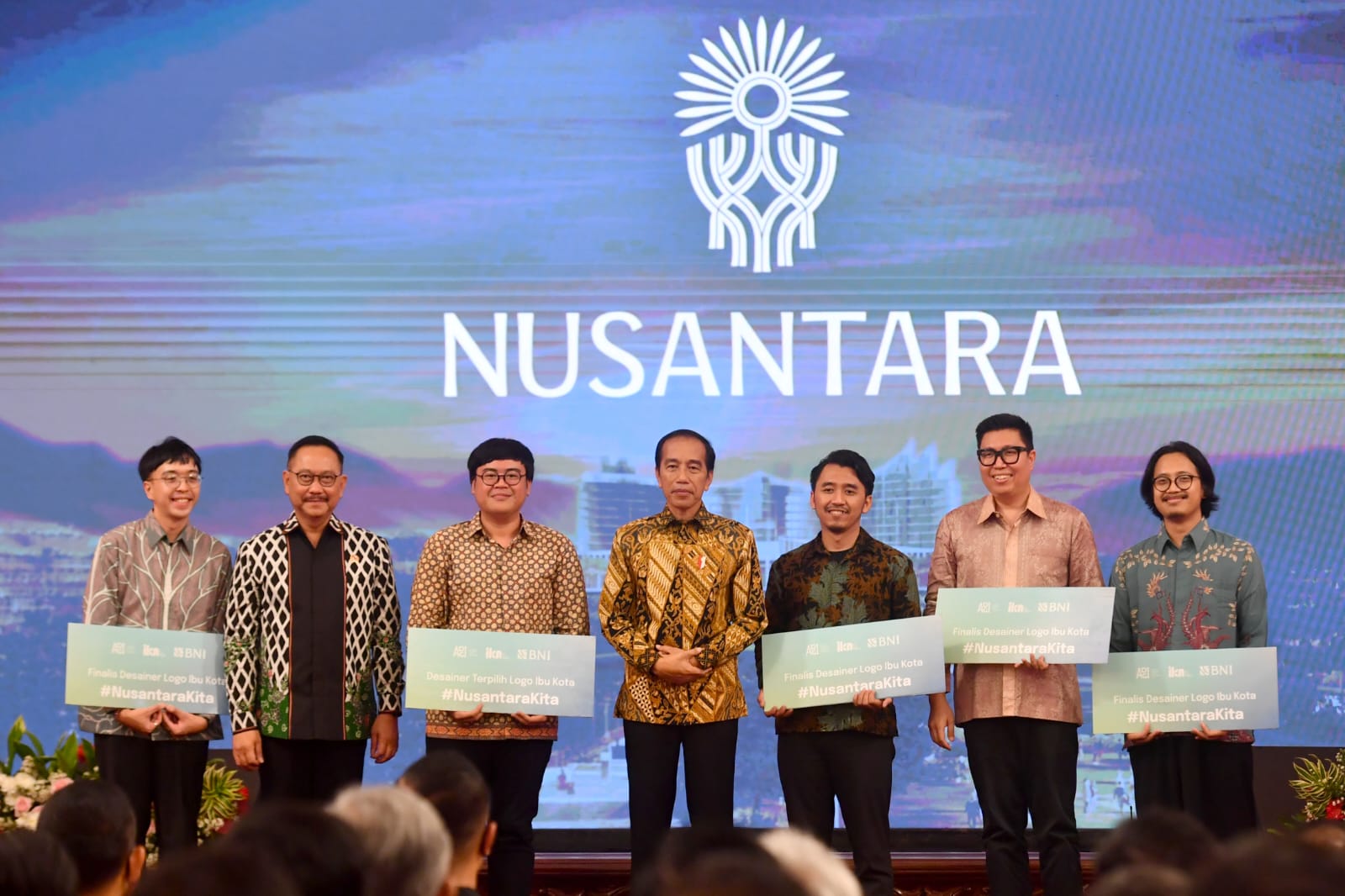  Presiden Joko Widodo Resmikan Logo IKN Karya Anak Bangsa Dari Bandung