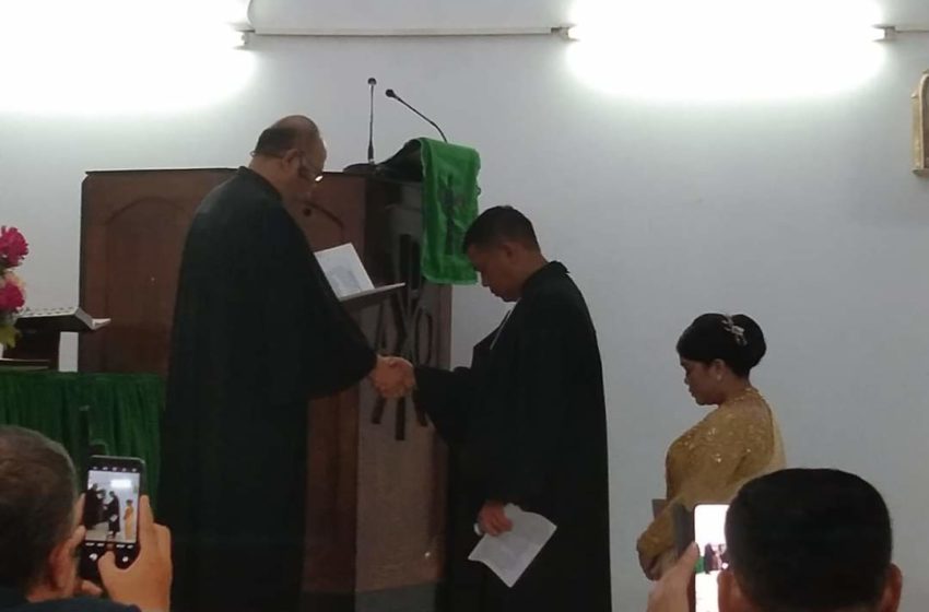  Pdt. Leonardo Napitupulu Dilantik Menjadi Pendeta Fungsional di HKBP Resort Kamal Raya