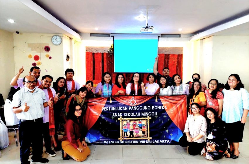  Tim Kreatif PGSM Distrik DKI Jakarta Hadiri Undangan Seksi Sekolah Minggu HKBP Jatinegara, Melayani Ibadah Sekolah Minggu Bersama