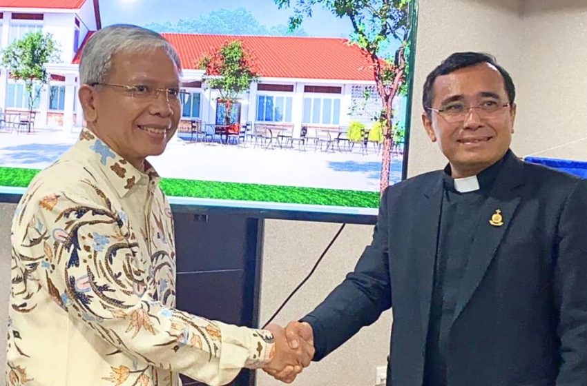  Ephorus HKBP dan St. Albert Simanjuntak MoU Gedung Multifungsi STGH Berbiaya Rp 2,3 Miliar