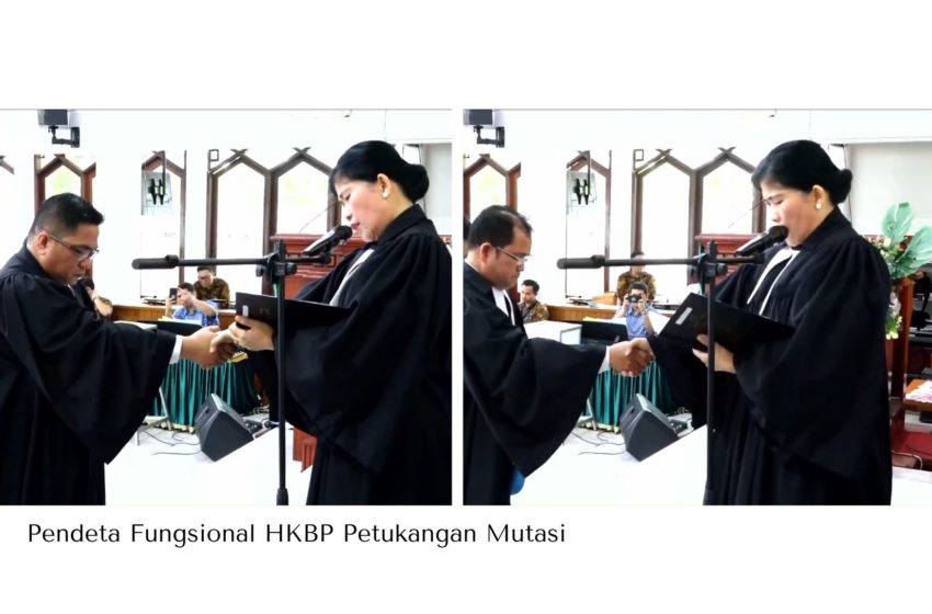  Pendeta Fungsional HKBP Petukangan Mutasi, Pdt. Yahaziel Ke Cawang, Pdt. Tamba Ke Petukangan