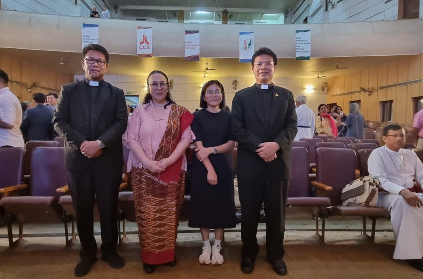  Sekjen dan Kadep Koinonia HKBP Hadiri Sidang Raya 15 CCA di India