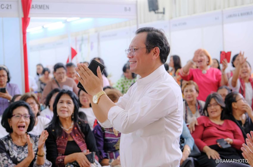 Praeses Bernard Manik, ‘HKBP Berkontibusi Meningkatkan Ekonomi Kerakyatan Melalui PPD EXPO”