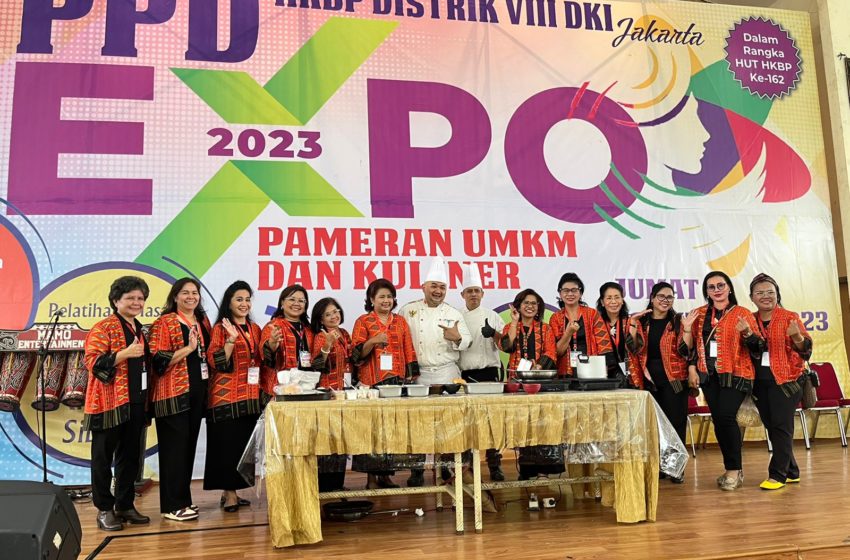  PPD HKBP Distrik VIII DKI Jakarta Gelar PPD EXPO 2023, Upaya Memperkuat UMKM