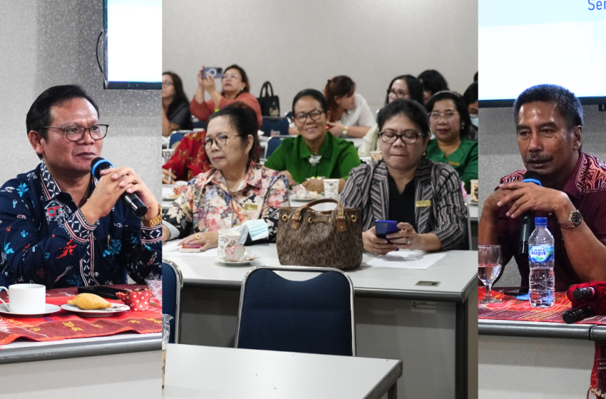  Panita Tahun Oikumene Inklusif HKBP Distrik DKI Jakarta Gelar Rapat Umum di Kantor Distrik
