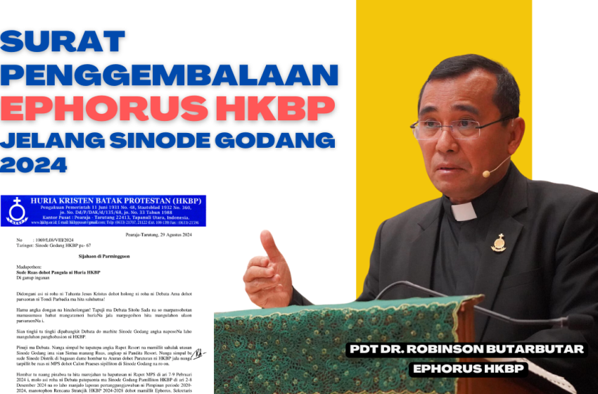  Surat Penggembalaan Ephorus HKBP Jelang Sinode Godang 2024