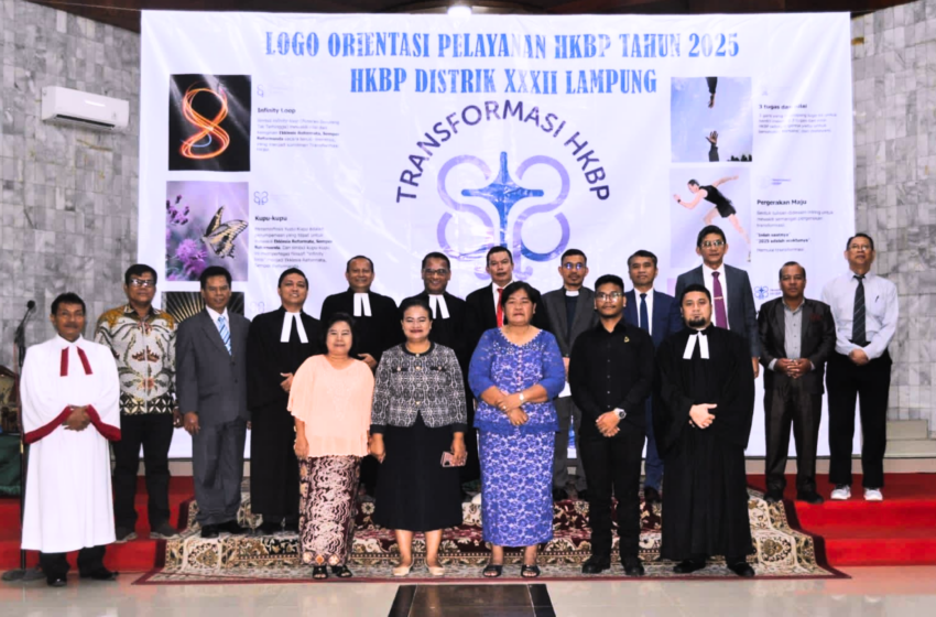  Praeses Mauli Aritonang Launching Tahun Transformasi HKBP Distrik Lampung